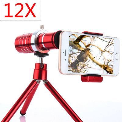 Compatible With , Manufacturers Wholesale 12 Times Mobile Phone Lens Chinese Red 12X Telescope Photography Long Focus Lens Camera Phone Accessories Compatible With , Manufacturers Wholesale 12 Times Mobile Phone Lens Chinese Red 12X Telescope Photography Long Focus Lens Camera Phone Accessories